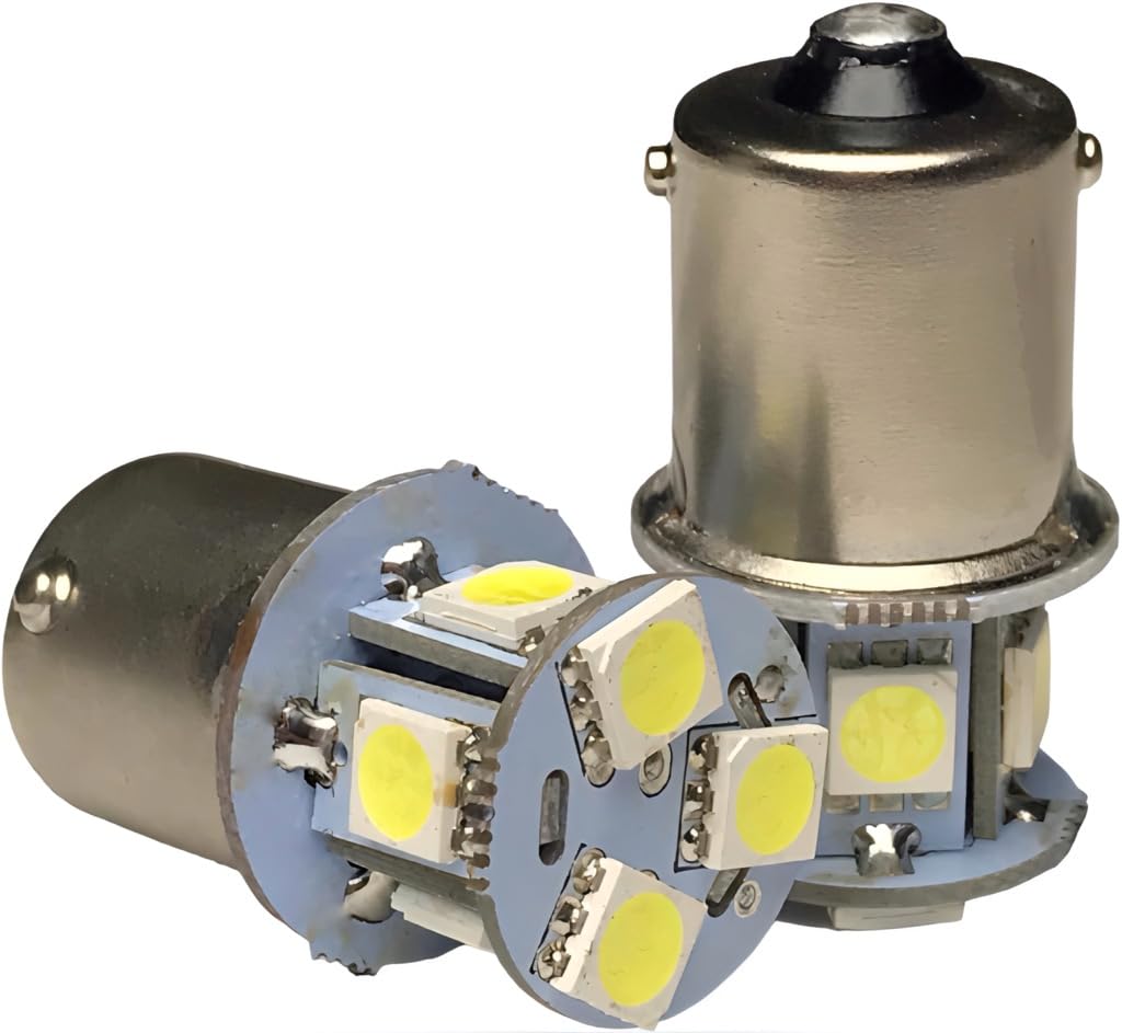 BA9S 2835 LED 白色 24V 100個 マーカー 室内灯 ナンバー灯 BA9s LED 24連 ホワイト 無極性 G14 6000K-6500K ポジション